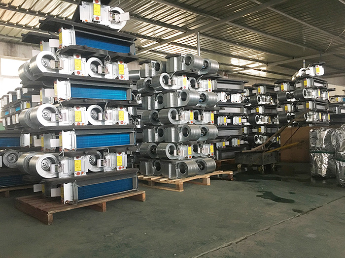 風(fēng)機(jī)盤管車間